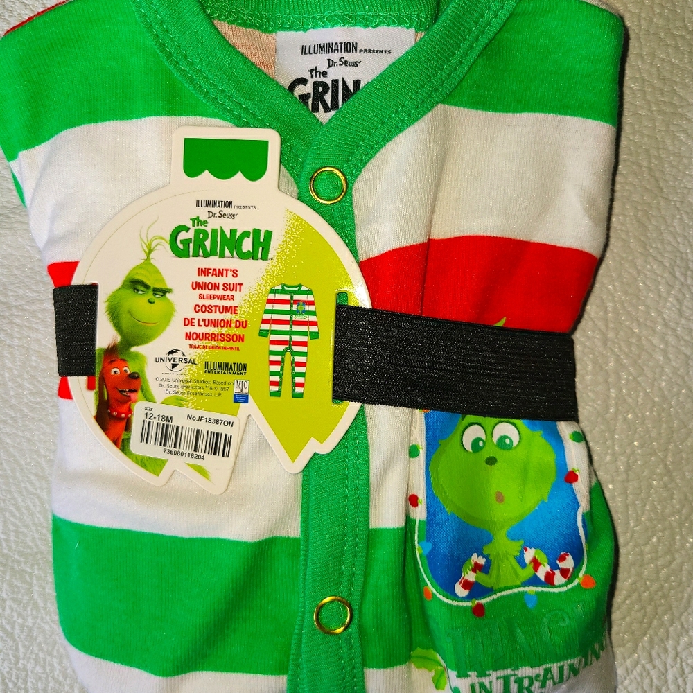 The Grinch PJ Onesie